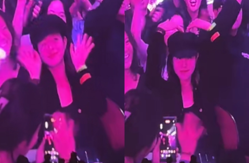 陈妍希惊喜现身林俊杰演唱会,41岁真实状态曝光。(图/小红书) 陈妍希惊喜现身林俊杰演唱会,41岁真实状态曝光。(图/小红书)