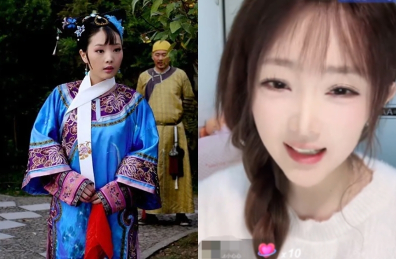 崔漫莉直播过程,自爆曾无照酒驾、涉嫌肇事逃逸。(图/翻摄自微博) 崔漫莉直播过程,自爆曾无照酒驾、涉嫌肇事逃逸。(图/翻摄自微博)