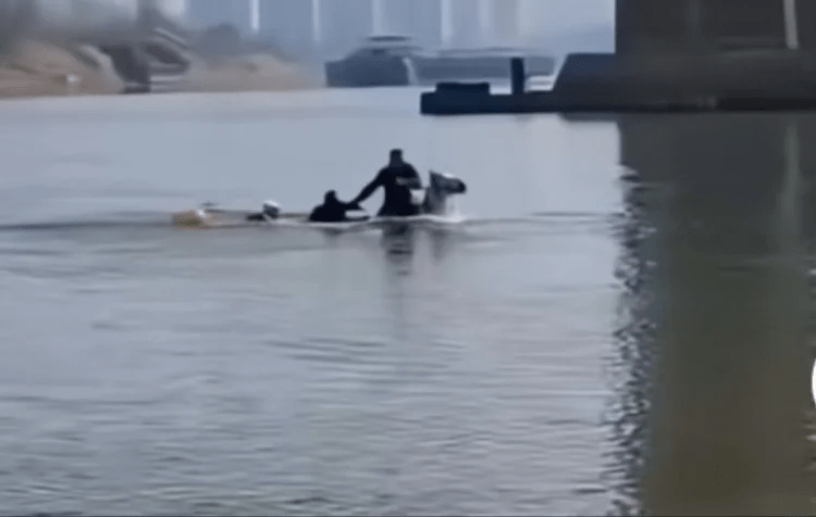 依立拜骑白马救人的情况。 上游新闻 依立拜骑白马救人的情况。 上游新闻