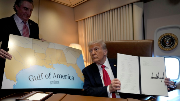 美联社拒将墨西哥湾改称“美利坚湾” 美联社拒将墨西哥湾改称“美利坚湾”