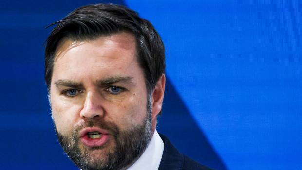 2025年2月14日,美国副总统万斯(JD Vance)在在德国慕尼黑举行的慕尼黑安全会议(MSC)发表演讲。 2025年2月14日,美国副总统万斯(JD Vance)在在德国慕尼黑举行的慕尼黑安全会议(MSC)发表演讲。