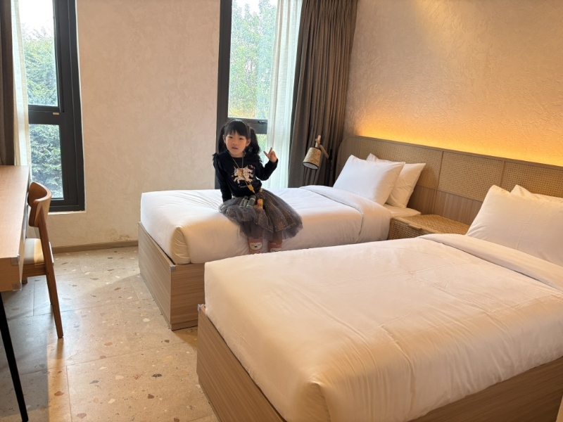 斯科特访客中心提供九间配备独立浴室的双床房间, 部分更设双连房间,方便4人家庭入住。(图片来源:《亲子王》) 斯科特访客中心提供九间配备独立浴室的双床房间, 部分更设双连房间,方便4人家庭入住。(图片来源:《亲子王》)