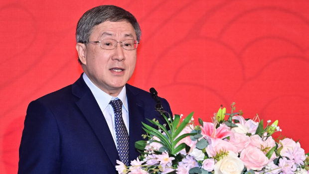 卓永兴指穗港澳新闻界须携手以准确公正及生动报道,向世界说好国家故事。政府新闻处 卓永兴指穗港澳新闻界须携手以准确公正及生动报道,向世界说好国家故事。政府新闻处