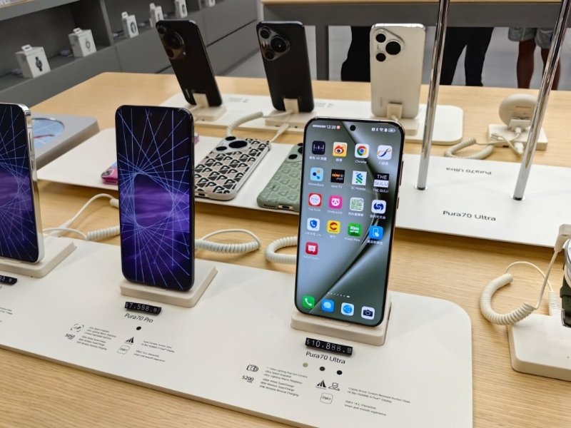 港版Pura 70系列全线3款型号亦可体验Android八达通。 港版Pura 70系列全线3款型号亦可体验Android八达通。