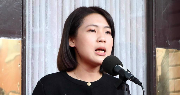 国民党“立委”徐巧芯。 国民党“立委”徐巧芯。