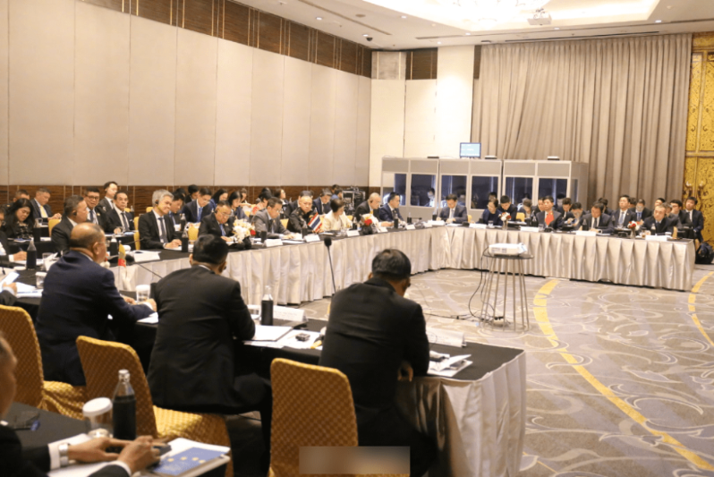 中缅泰有关部门召开联合会议。央视新闻 中缅泰有关部门召开联合会议。央视新闻