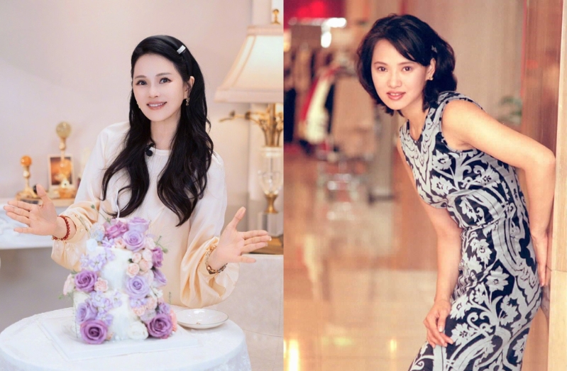 伊能静同框秦昊庆生很幸福,57岁冻龄模样网吓傻。(图/微博 伊能静、中时资料照) 伊能静同框秦昊庆生很幸福,57岁冻龄模样网吓傻。(图/微博 伊能静、中时资料照)