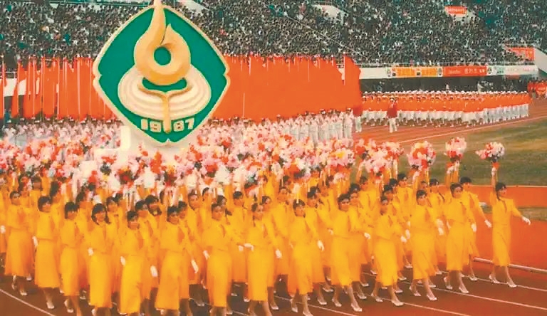 六运会开幕式在广州天河体育场举行。(图源:广东省体育局) 六运会开幕式在广州天河体育场举行。(图源:广东省体育局)