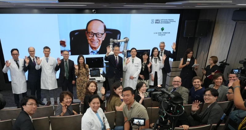 港大医学院获李嘉诚基金会捐赠超声波组织碎化 (Histotripsy)医疗器材。 资料图片.jpg 港大医学院获李嘉诚基金会捐赠超声波组织碎化 (Histotripsy)医疗器材。 资料图片.jpg