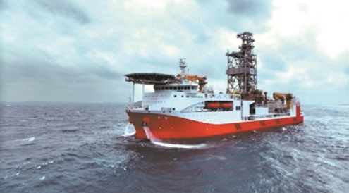 “梦想”号大洋钻探船 “梦想”号大洋钻探船