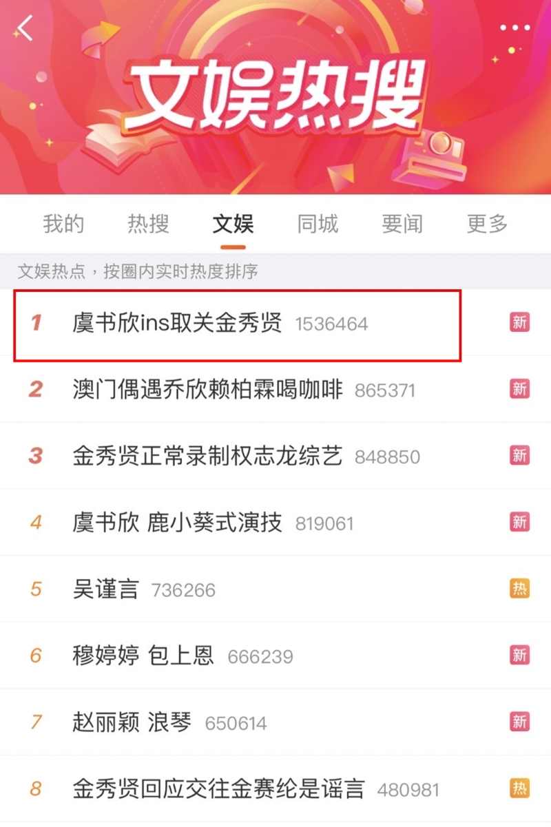 虞书欣被发现IG已取消关注金秀贤。 虞书欣被发现IG已取消关注金秀贤。