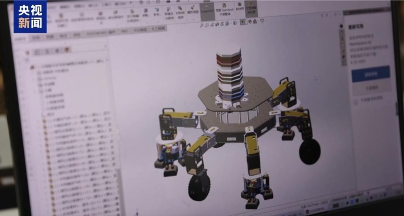 太空采矿机器人 太空采矿机器人