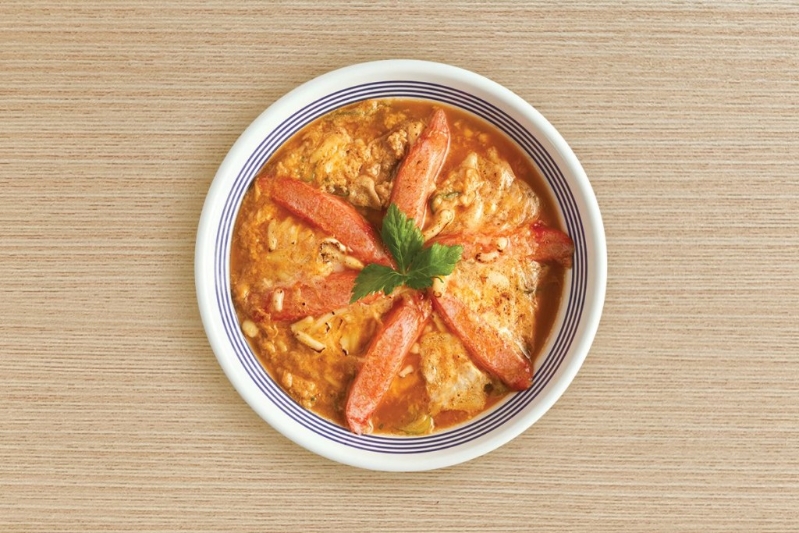 芝士蟹柳滑蛋丼 $48 芝士蟹柳滑蛋丼 $48