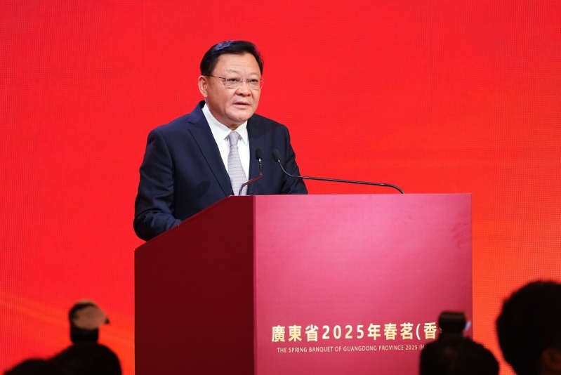 广东省省长王伟中。 广东省省长王伟中。