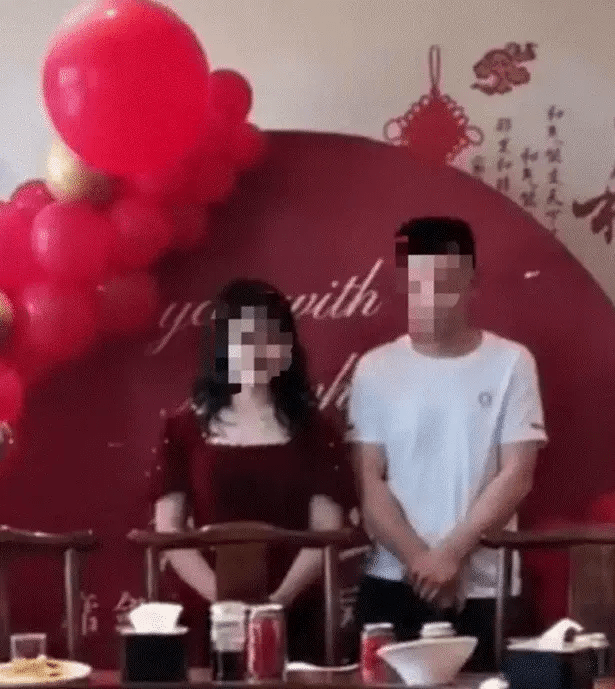 涉事男女。 涉事男女。