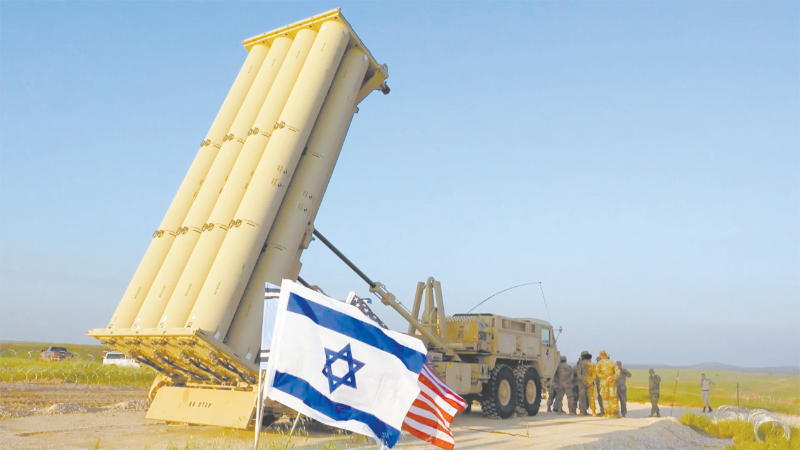 美国向以色列增派的“萨德”反导系统 美国向以色列增派的“萨德”反导系统