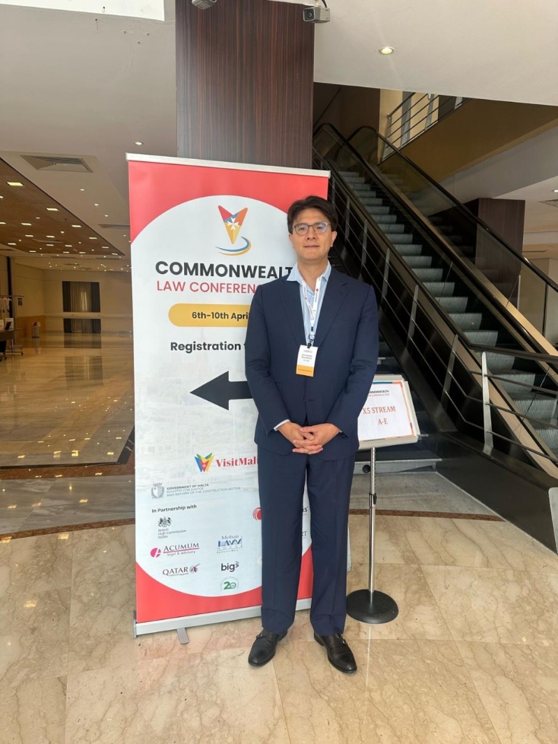 毛乐礼首以大律师公会主席身份,在马尔他出席大型国际会议,向外介绍香港司法制度及优势。 毛乐礼首以大律师公会主席身份,在马尔他出席大型国际会议,向外介绍香港司法制度及优势。