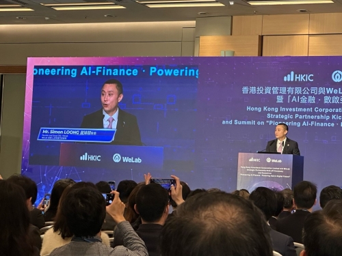 WeLab创办人及集团行政总裁龙沛智 WeLab创办人及集团行政总裁龙沛智