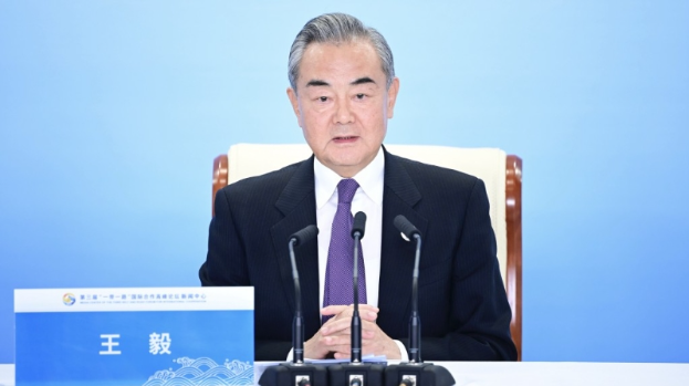 ▲外交部长王毅。 中新社 ▲外交部长王毅。 中新社