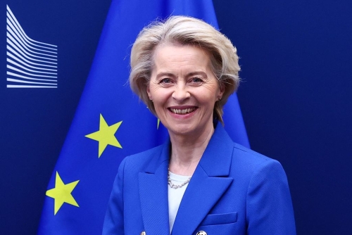 多年来欧盟执委会主席冯德莱恩对中国态度强硬,中国亦视之为不受欢迎政治人物。但是川普2度执政后,冯德莱恩放下高姿态,中国也释放善意,双方形成制衡川普的最重要力量。(图/路透) 多年来欧盟执委会主席冯德莱恩对中国态度强硬,中国亦视之为不受欢迎政治人物。但是川普2度执政后,冯德莱恩放下高姿态,中国也释放善意,双方形成制衡川普的最重要力量。(图/路透)