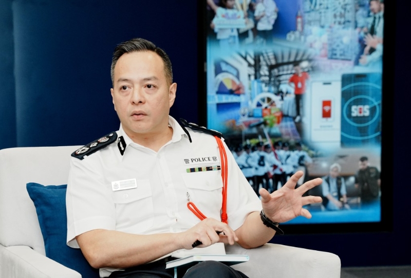 周一鸣透露,警方正研究其他政府部门现有闭路电视系统的兼容性。资料图片 周一鸣透露,警方正研究其他政府部门现有闭路电视系统的兼容性。资料图片