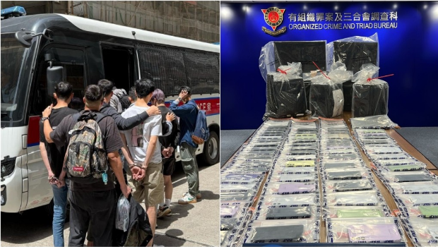 O记搜葵青工厦拘14男女 O记搜葵青工厦拘14男女