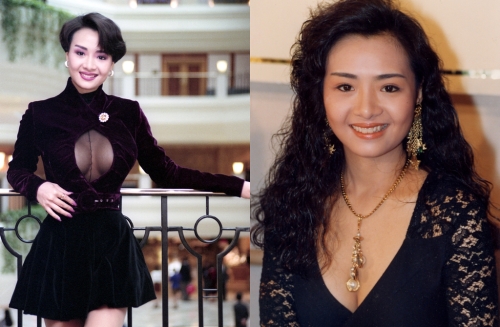 叶子楣的傲人上围是她的招牌特点。(图/中时资料照) 叶子楣的傲人上围是她的招牌特点。(图/中时资料照)