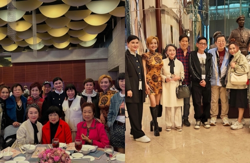 查小欣分享全场合影。(图/翻摄自cha_siuyan IG) 查小欣分享全场合影。(图/翻摄自cha_siuyan IG)