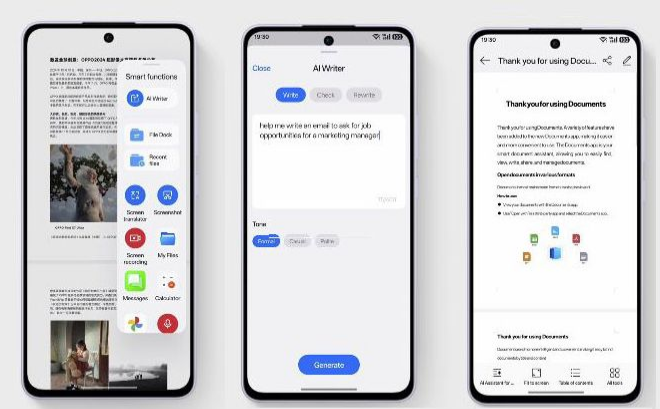 Reno13 F既可进行屏幕翻译,亦能修正文件内容及生成摘要。 Reno13 F既可进行屏幕翻译,亦能修正文件内容及生成摘要。