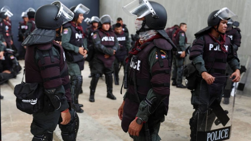 泰国警察被揭绑架勒索中国游客。路透社示意图.jpg 泰国警察被揭绑架勒索中国游客。路透社示意图.jpg