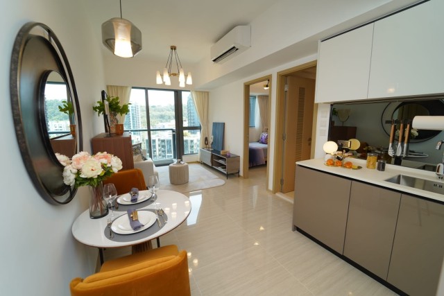 第一座16楼K室示范单位 第一座16楼K室示范单位