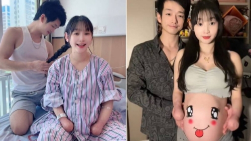 甜妹虽然被部份网络暴民用恶毒留言攻击,但无碍期待新生命的兴奋心情。抖音@甜妹 and 琛哥 甜妹虽然被部份网络暴民用恶毒留言攻击,但无碍期待新生命的兴奋心情。抖音@甜妹 and 琛哥