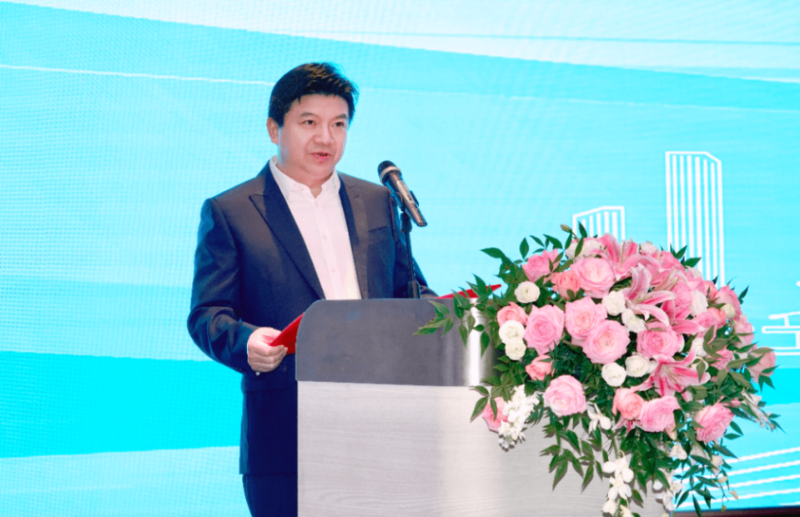 湖南机场集团董事长邱继兴。 湖南机场集团董事长邱继兴。