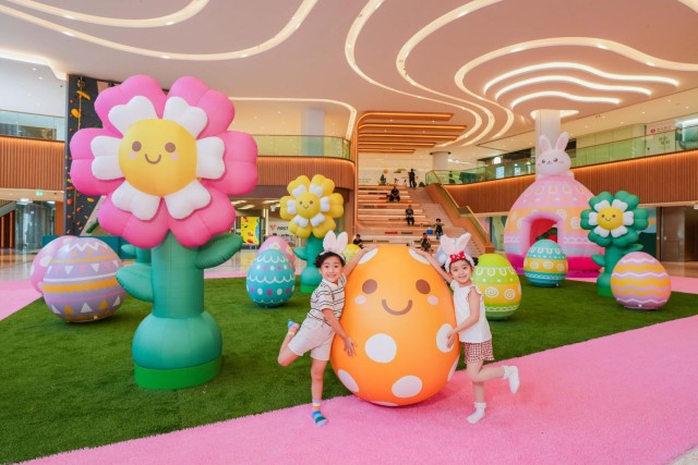 元朗朗壹广场“春日花园” 元朗朗壹广场“春日花园”