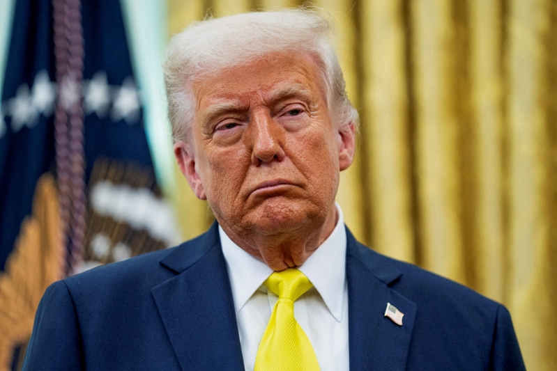 美国总统川普20日列出8项非关税作弊手段,当中包含汇率操纵、出口补贴等,当中特别点名欧盟及日本。(路透) 美国总统川普20日列出8项非关税作弊手段,当中包含汇率操纵、出口补贴等,当中特别点名欧盟及日本。(路透)