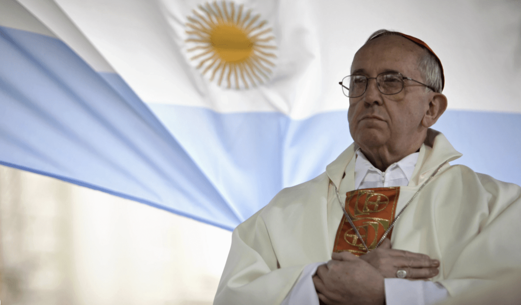 方济各是历史上首位来自拉丁美洲的教宗。美联社 方济各是历史上首位来自拉丁美洲的教宗。美联社