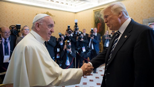 教宗方济各曾多次批评特朗普的反移民政策 教宗方济各曾多次批评特朗普的反移民政策