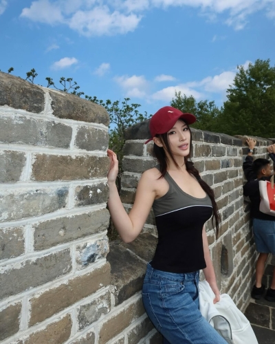 郭珮文的“横切面”十分夸张。 郭珮文的“横切面”十分夸张。