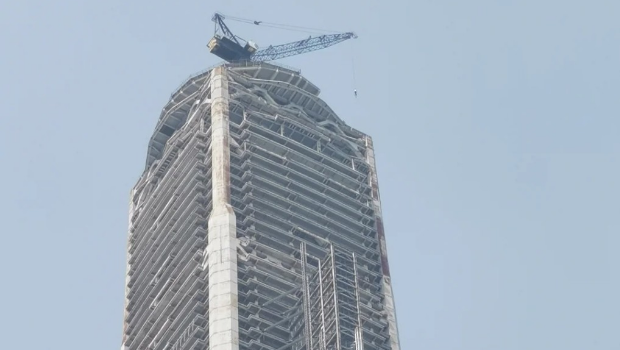 天津117大厦动工至今已17楼 天津117大厦动工至今已17楼