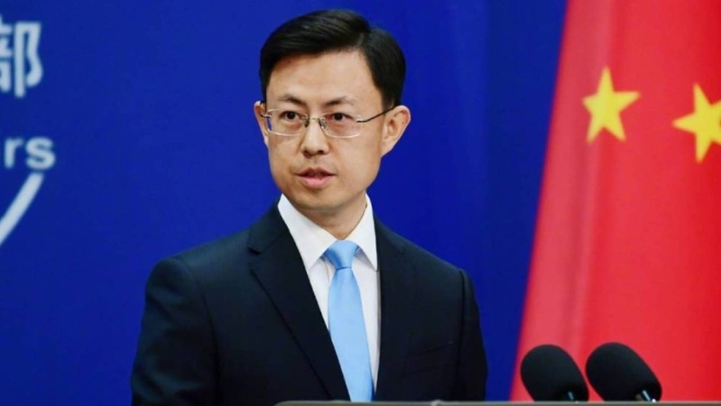 外交部发言人郭嘉昆。 外交部发言人郭嘉昆。