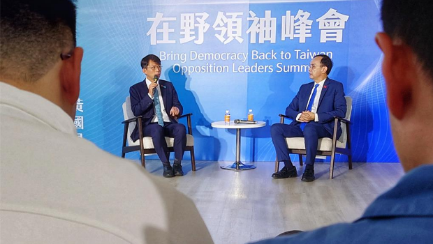 蓝白两党22日共同举办在野领袖峰会 蓝白两党22日共同举办在野领袖峰会