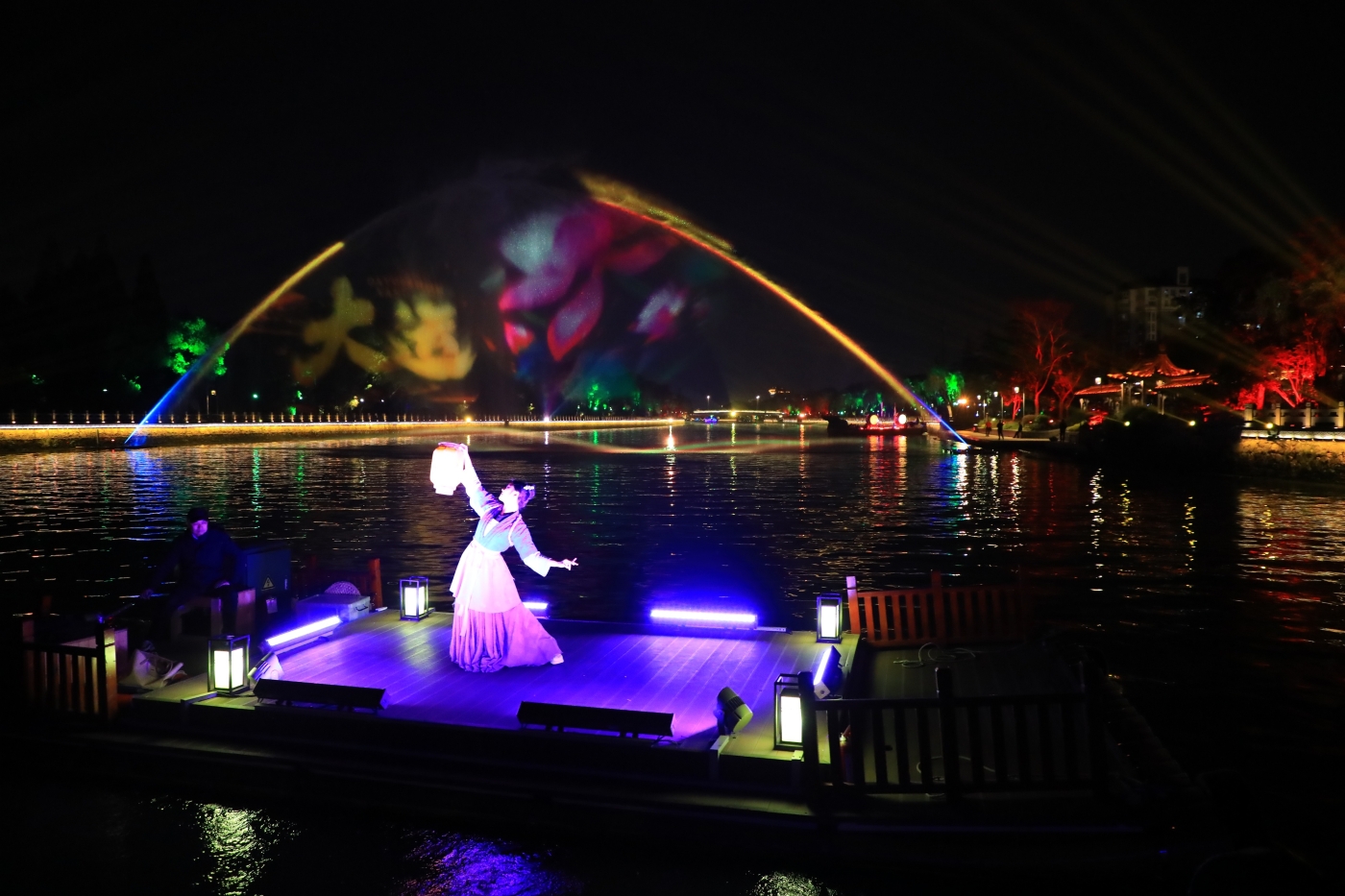 运河夜景 运河夜景