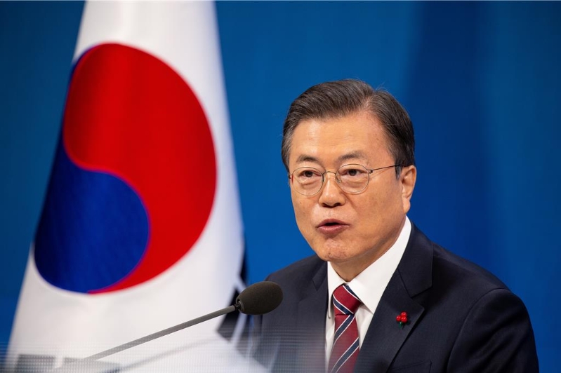 韩国前总统文在寅被起诉。.jpg 韩国前总统文在寅被起诉。.jpg