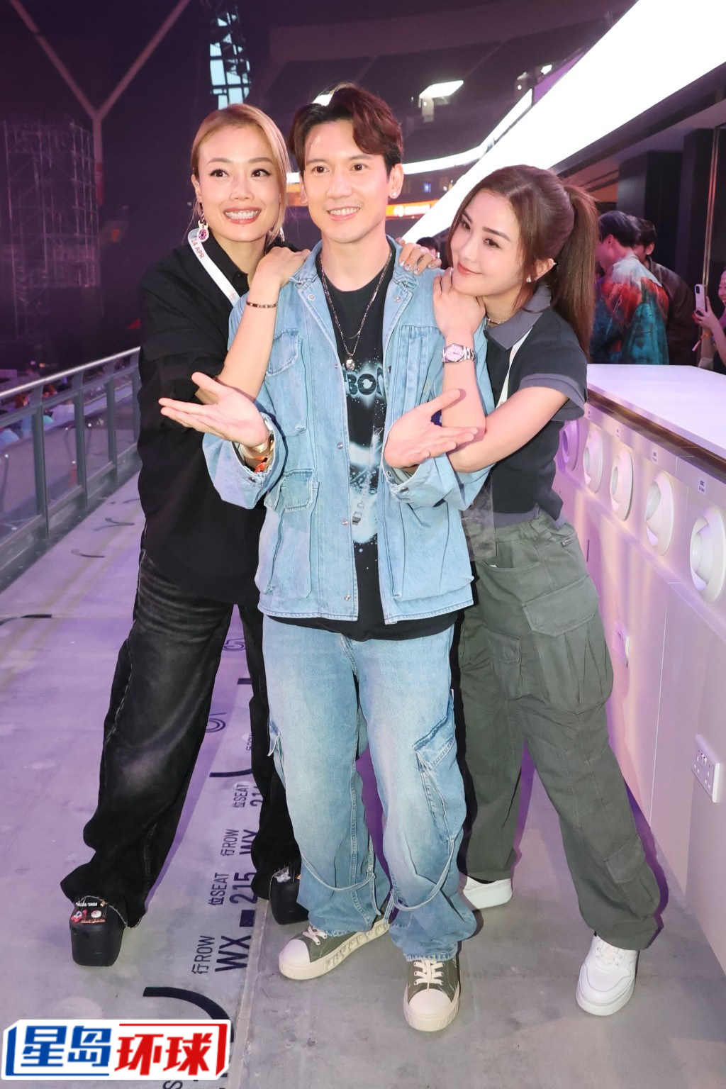 蔡卓妍、容祖儿、关智斌 蔡卓妍、容祖儿、关智斌