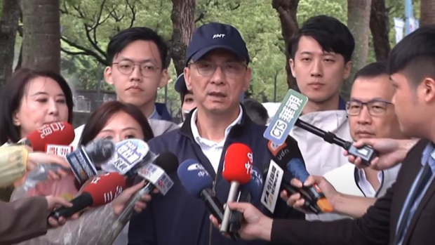 国民党主席朱立伦。 国民党主席朱立伦。