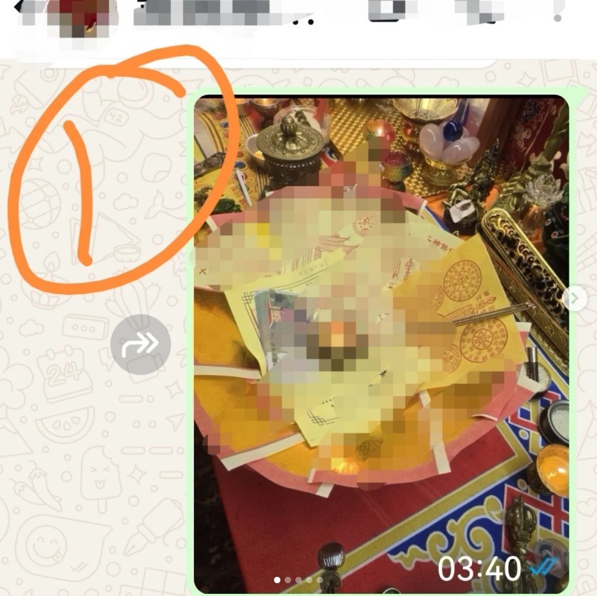 七仙羽于网上贴出多张Whatsapp截图,说明和客人的争拗原因。 七仙羽于网上贴出多张Whatsapp截图,说明和客人的争拗原因。