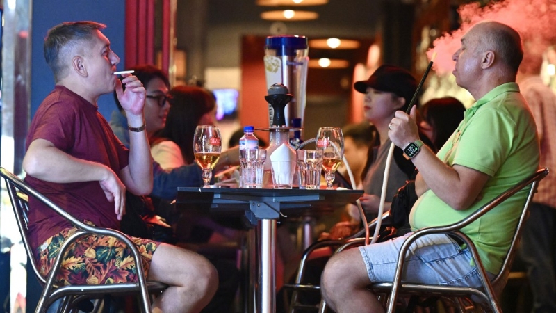 政府推出《控烟十招》资料图片 政府推出《控烟十招》资料图片