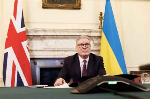 英国首相斯塔默。英国首相府提供 英国首相斯塔默。英国首相府提供