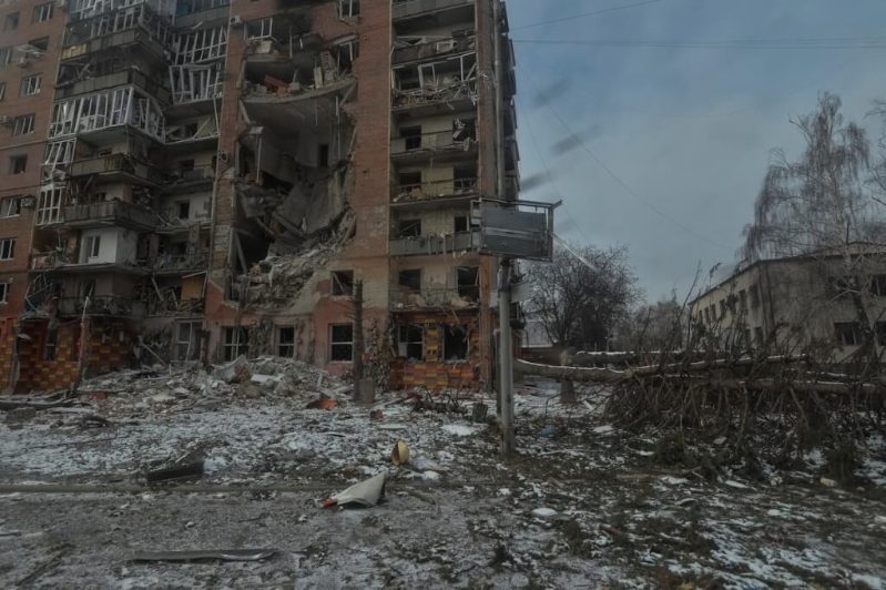 图为乌克兰顿内茨克建筑物被俄罗斯摧毁。路透社 图为乌克兰顿内茨克建筑物被俄罗斯摧毁。路透社