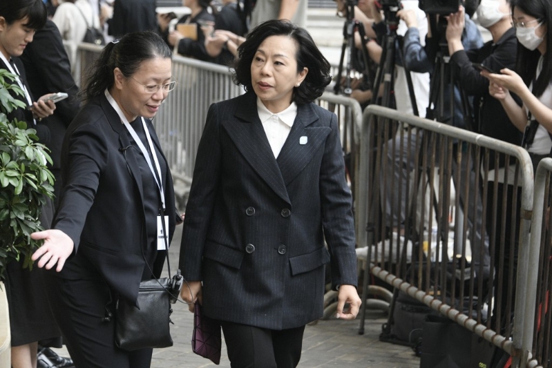 民青局局长麦美娟。(陈浩元摄) 民青局局长麦美娟。(陈浩元摄)